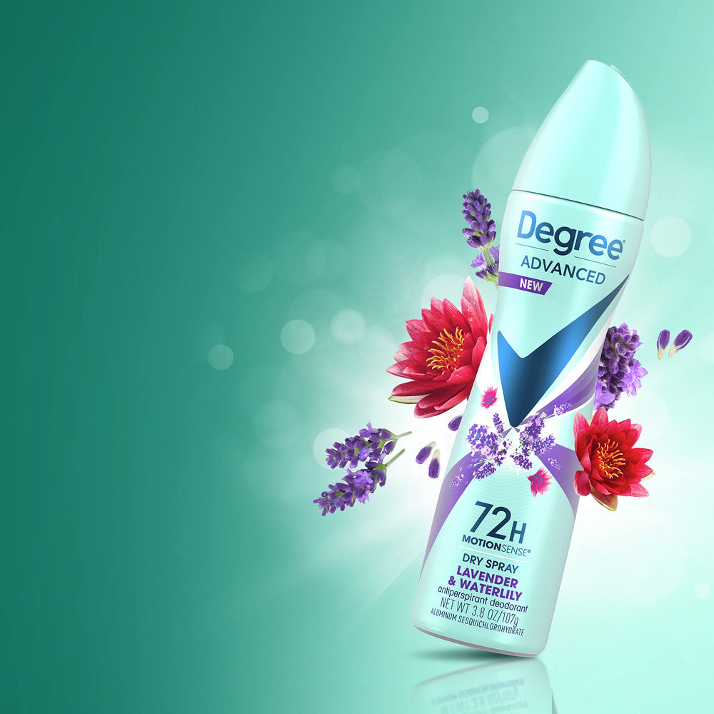 Degree quick-dry spray keeps you ready fast