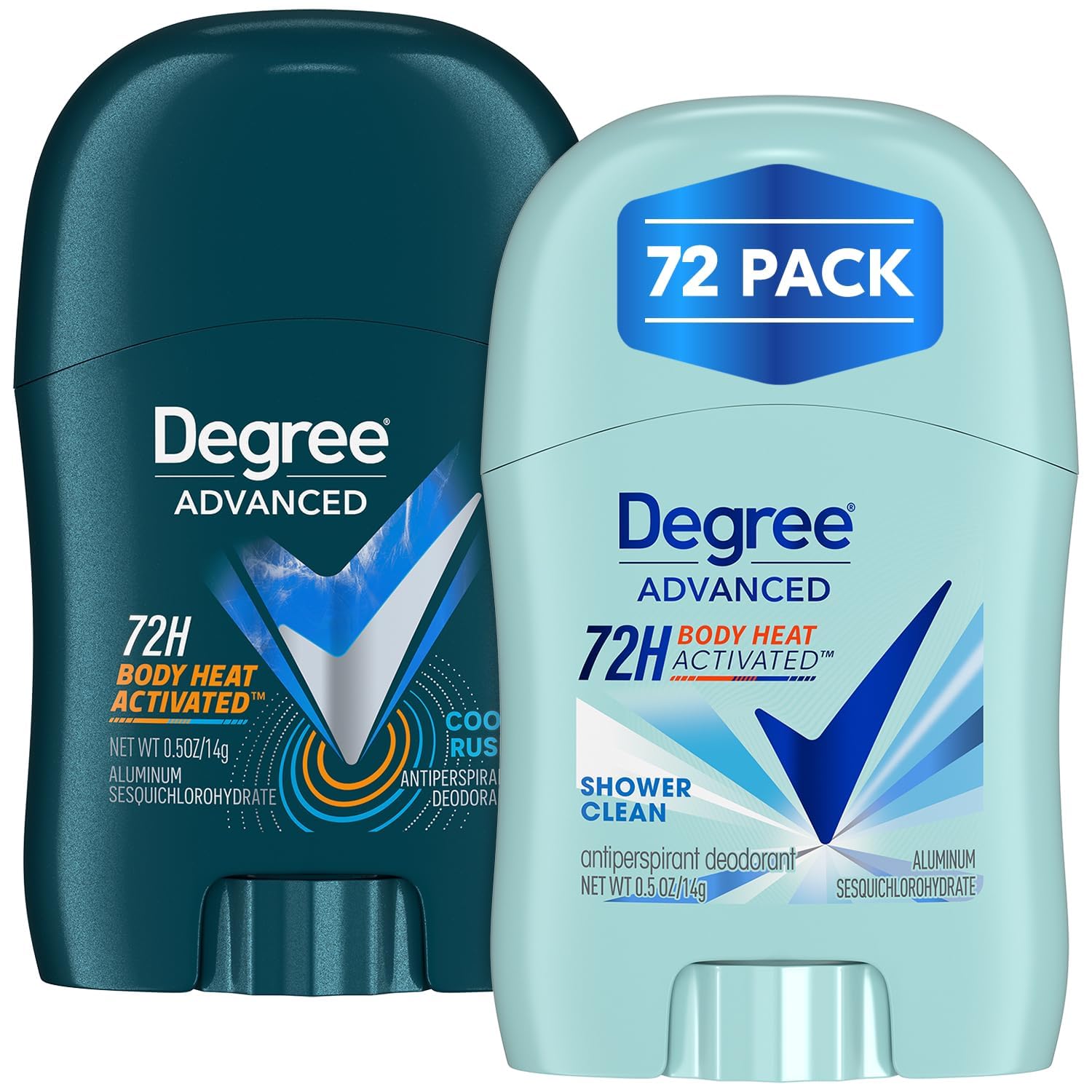 Degree Travel Deodorant Cool Rush mini sticks for on-the-go freshness