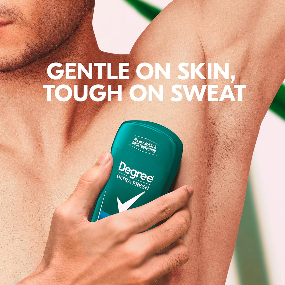 Degree Ultra Fresh Cool Rush dry feel shows day-long comfort.