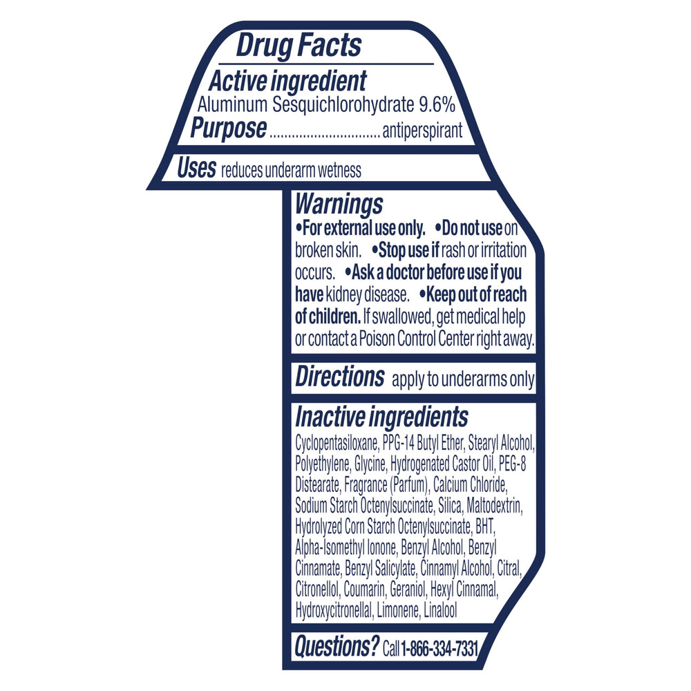 Degree UltraClear 72-hour protection for busy days and workouts