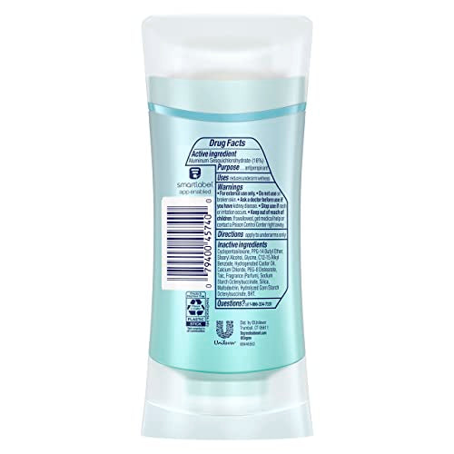 Degree White Flowers & Lychee apply-swipe action demonstrates easy use