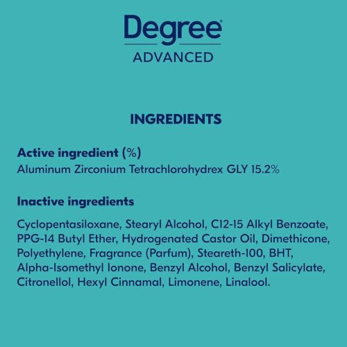 Applying Degree Ultra Fresh Shower Clean antiperspirant stick on underarms for active days.