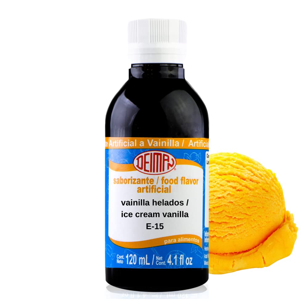 Deiman Vanilla flavoring bottle for professional flavor consistency.