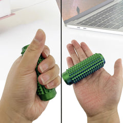 Deiviko Little Ouchies in hand demonstrating portable sensory tool.