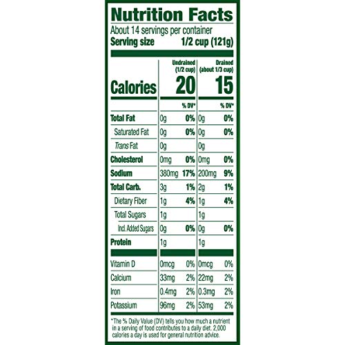 Del Monte Blue Lake green beans close-up highlighting tender slices for versatile meals.