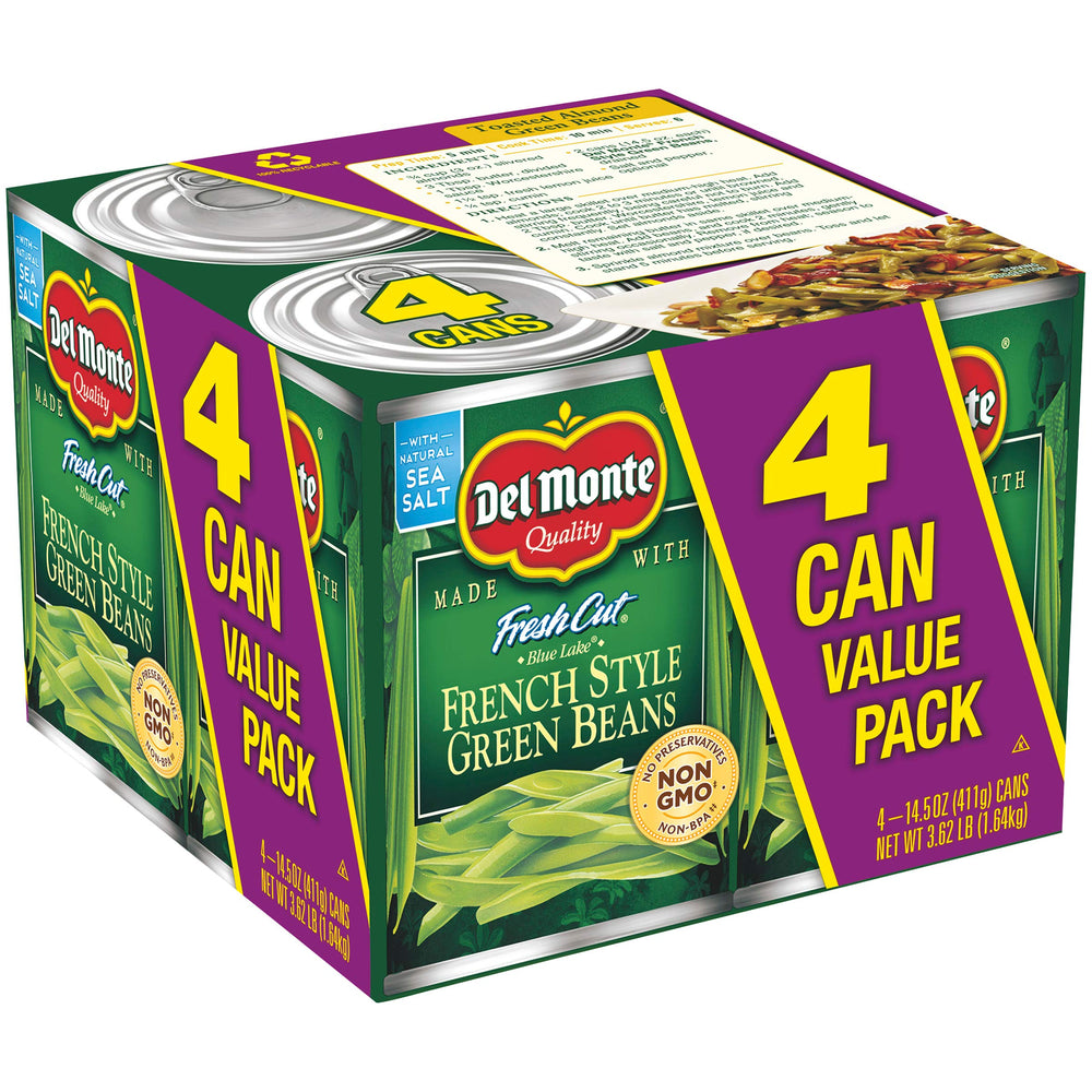 Del Monte non-BPA can packaging supports safe storage and future use.