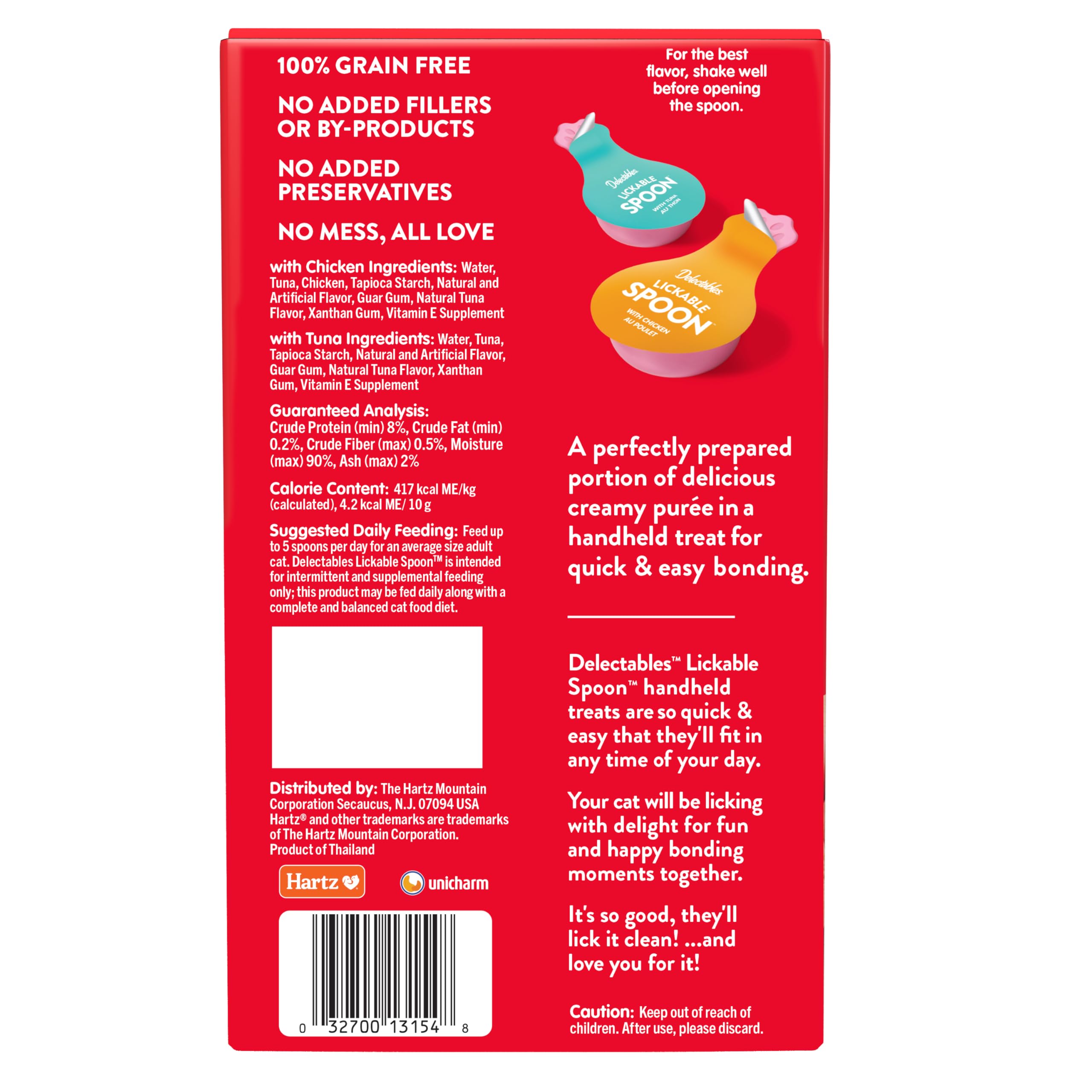 Delectables Lickable Spoon travel-friendly design makes treats on the go easy