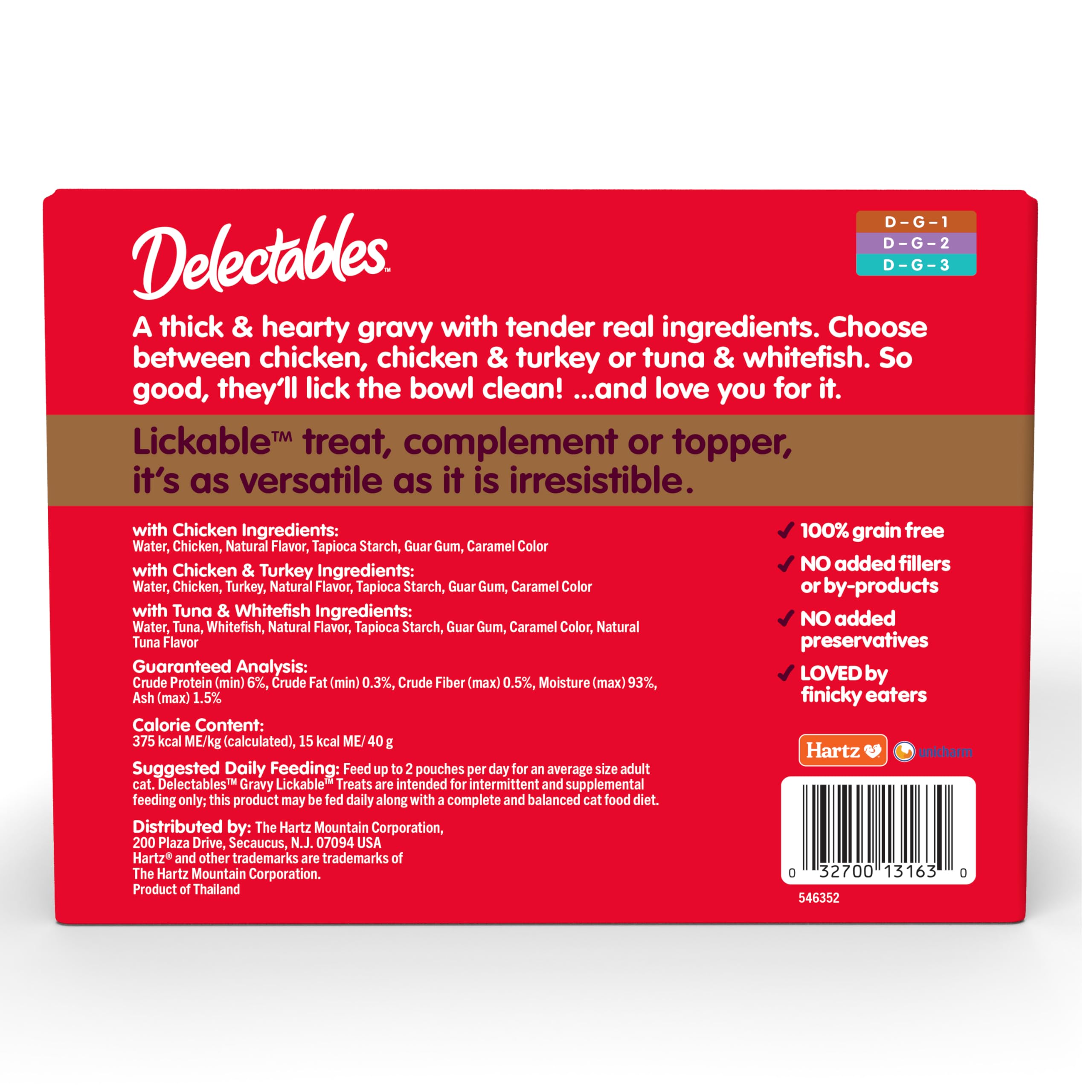 Delectables Lickable Treat Gravy no fillers no by-products