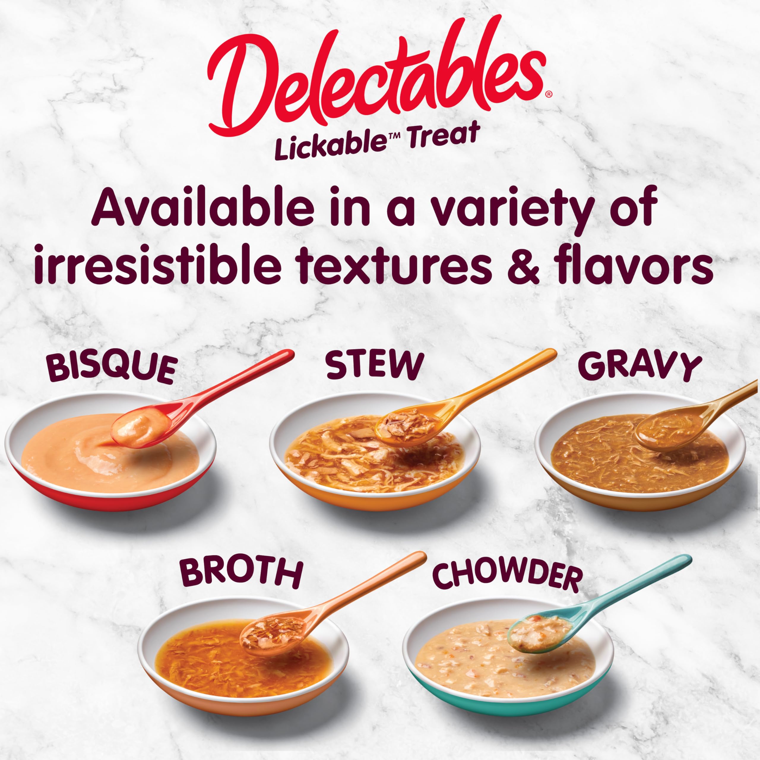 Non-seafood Delectables recipe suitable for seafood-sensitive cats.
