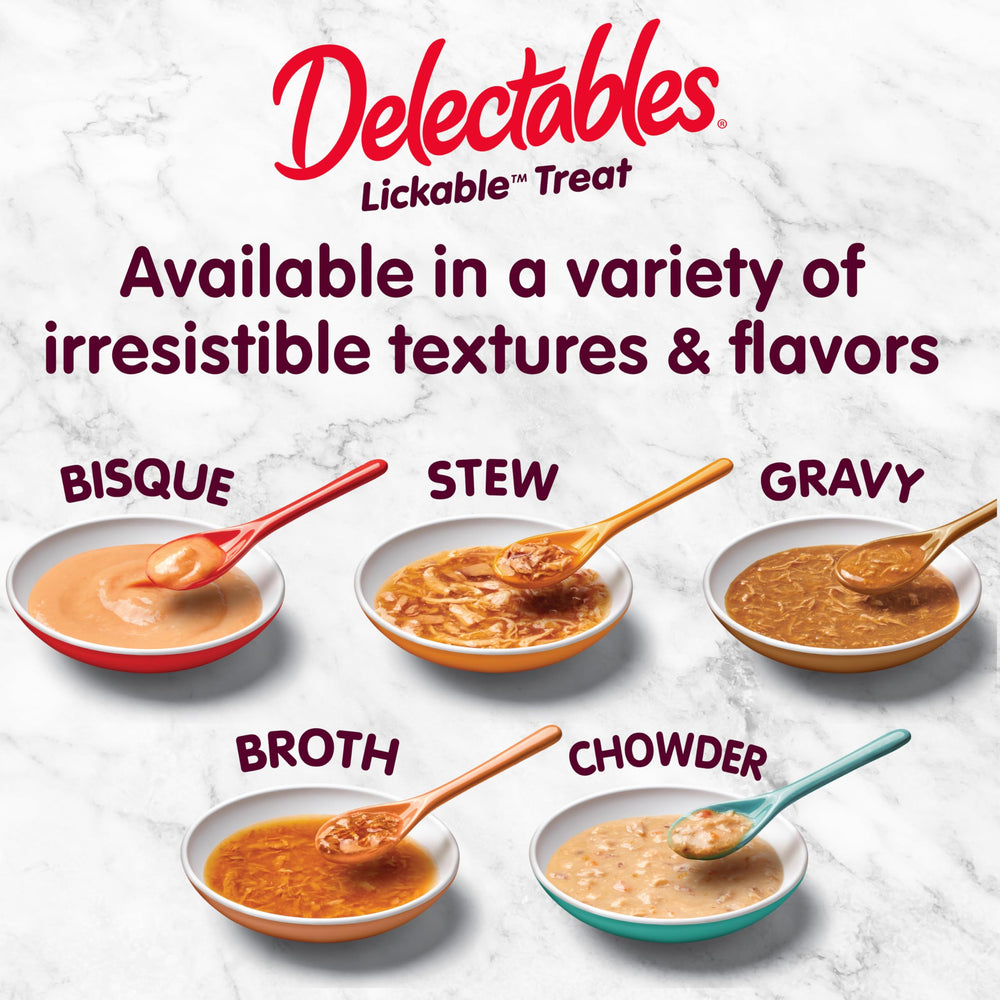 Non-seafood Delectables recipe suitable for seafood-sensitive cats.