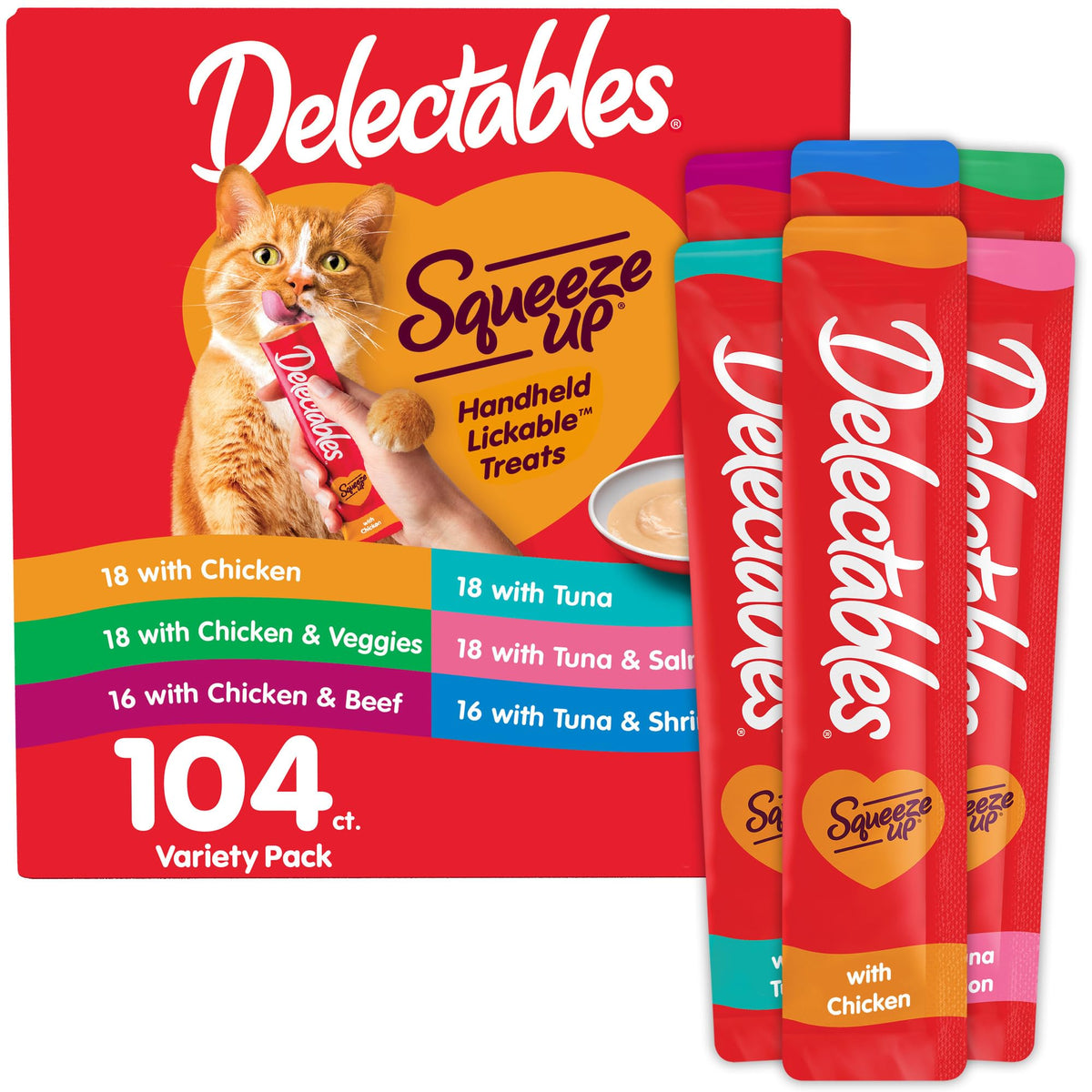 Delectables Squeeze Up 104-tubes pack ready for daily bonding and hydration.