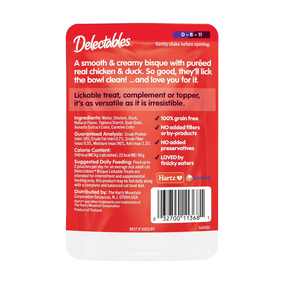Delectables bisque used as a topping to entice picky eaters.