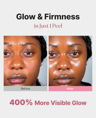 Delere Caviar Glow Wrapping Mask being applied with smooth texture