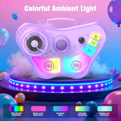 Delighkidz dual wireless mics enabling duet singing and sharing