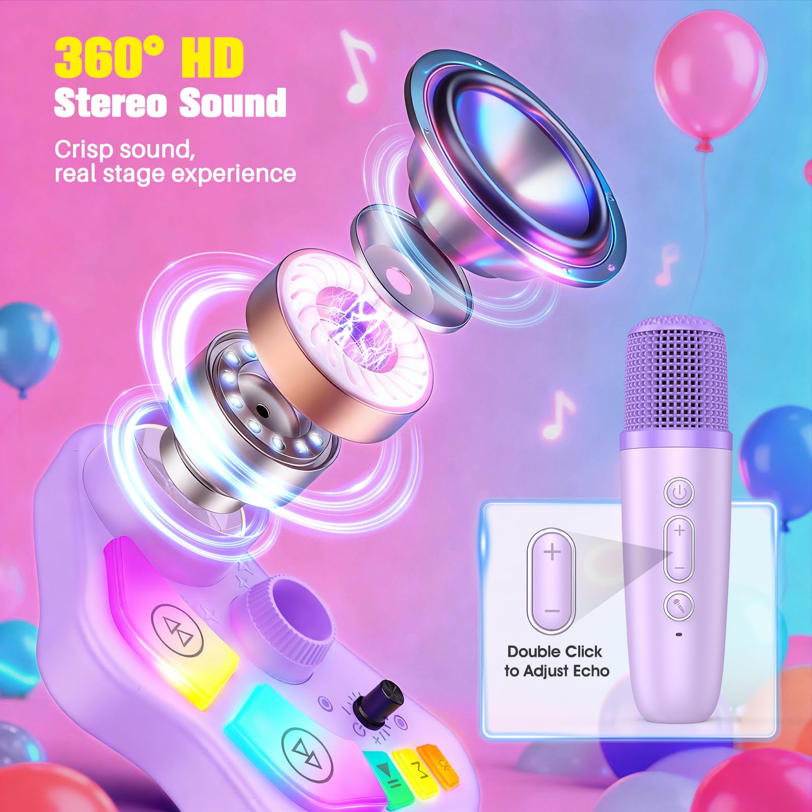 Delighkidz voice effects adding playful twists to songs