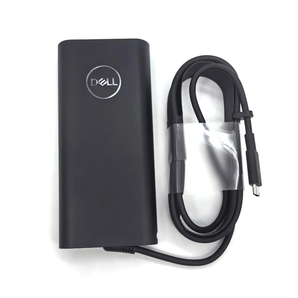 Non-retail packaging Dell AC adapter preserves authenticity for customers.