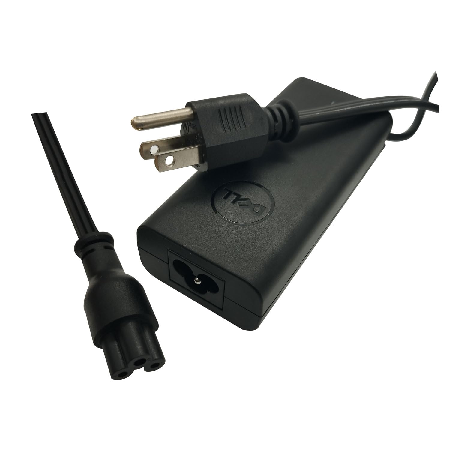 Dell charger USB-C tip close-up for fast charging compatibility