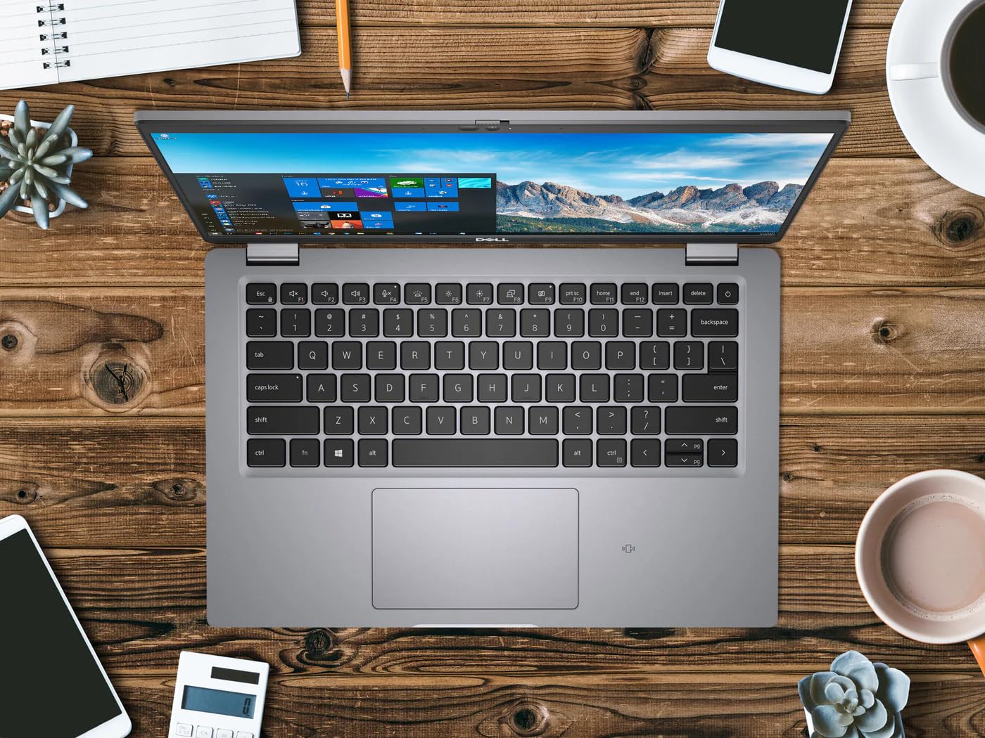 Dell Latitude 5420 FHD display capturing crisp visuals for meetings