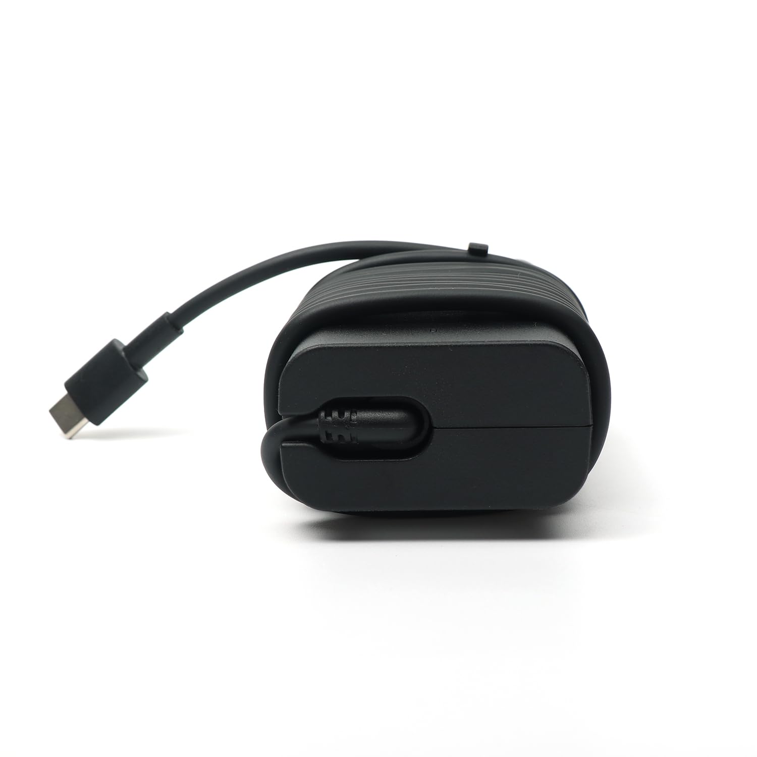 Dell Latitude compatible charger shown on a laptop for reliable replacement.