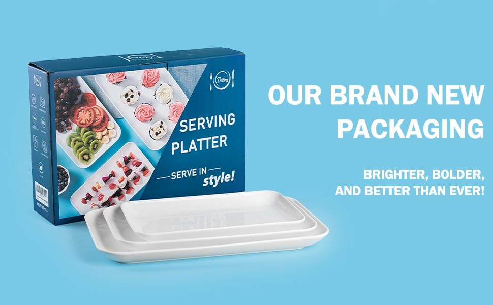 Dellling reinforced packaging protects each platter during delivery.