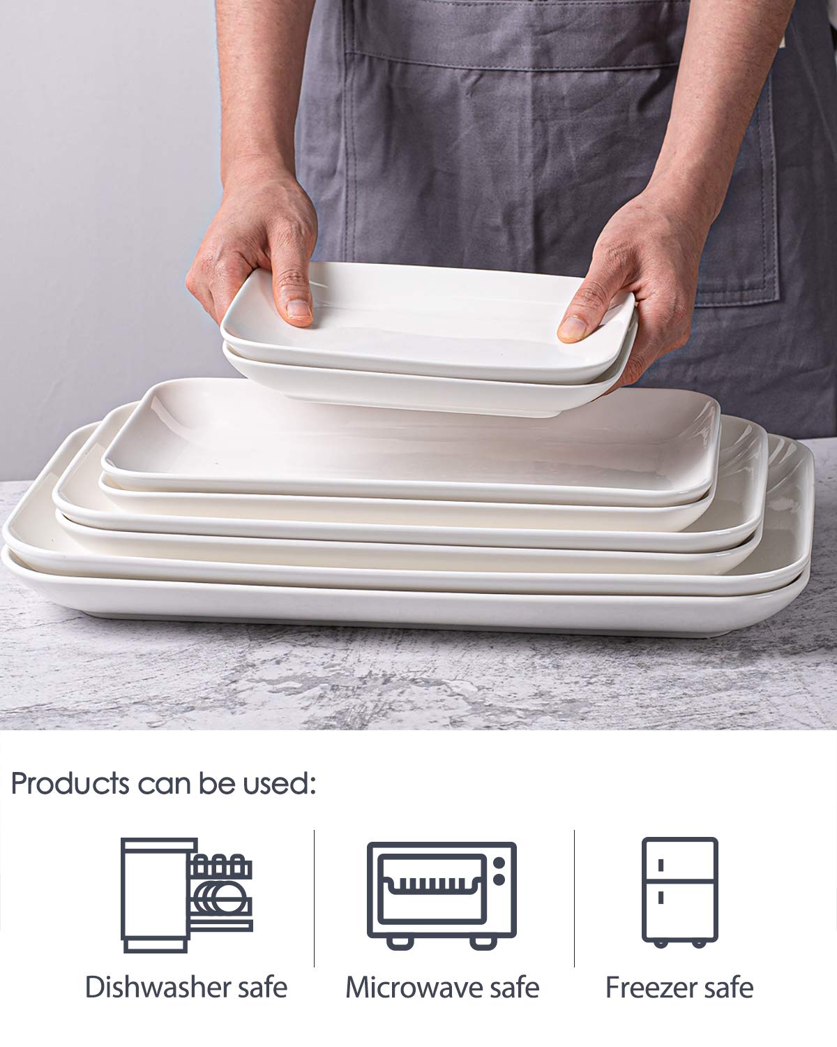 Dellling 12-inch small serving platter great for desserts and breads at gatherings.