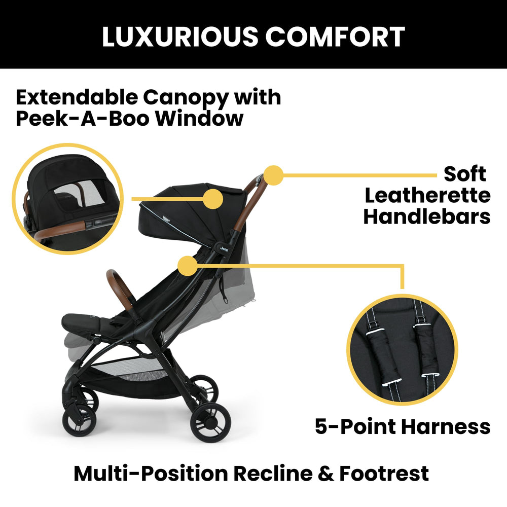 Four-wheel suspension provides a smooth ride on the Jeep Altitude