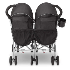 Delta Children Jeep Scout Double Stroller parent cup holder keeps drinks within reach.