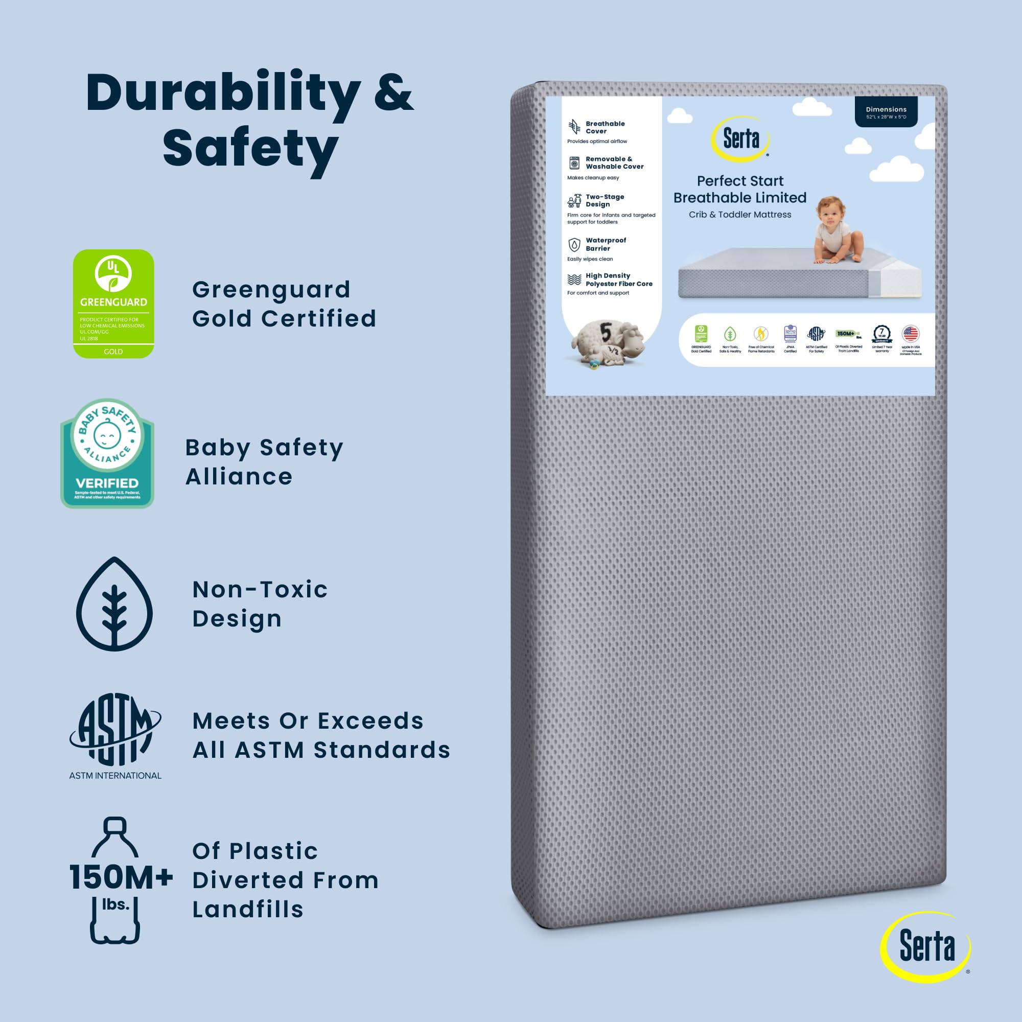 Delta Children USA-made construction reflects quality and reliability