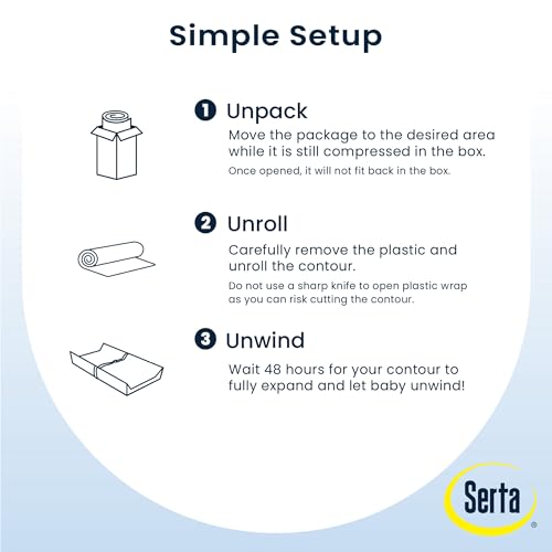 Delta Children Serta quick-release buckle adds safe, easy securing during changes