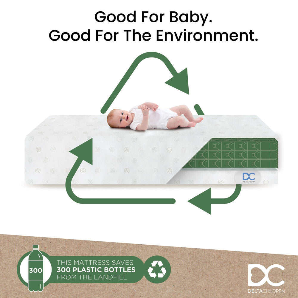 Delta Children Twinkle Galaxy GREENGUARD Gold certified for a healthier indoor environment.