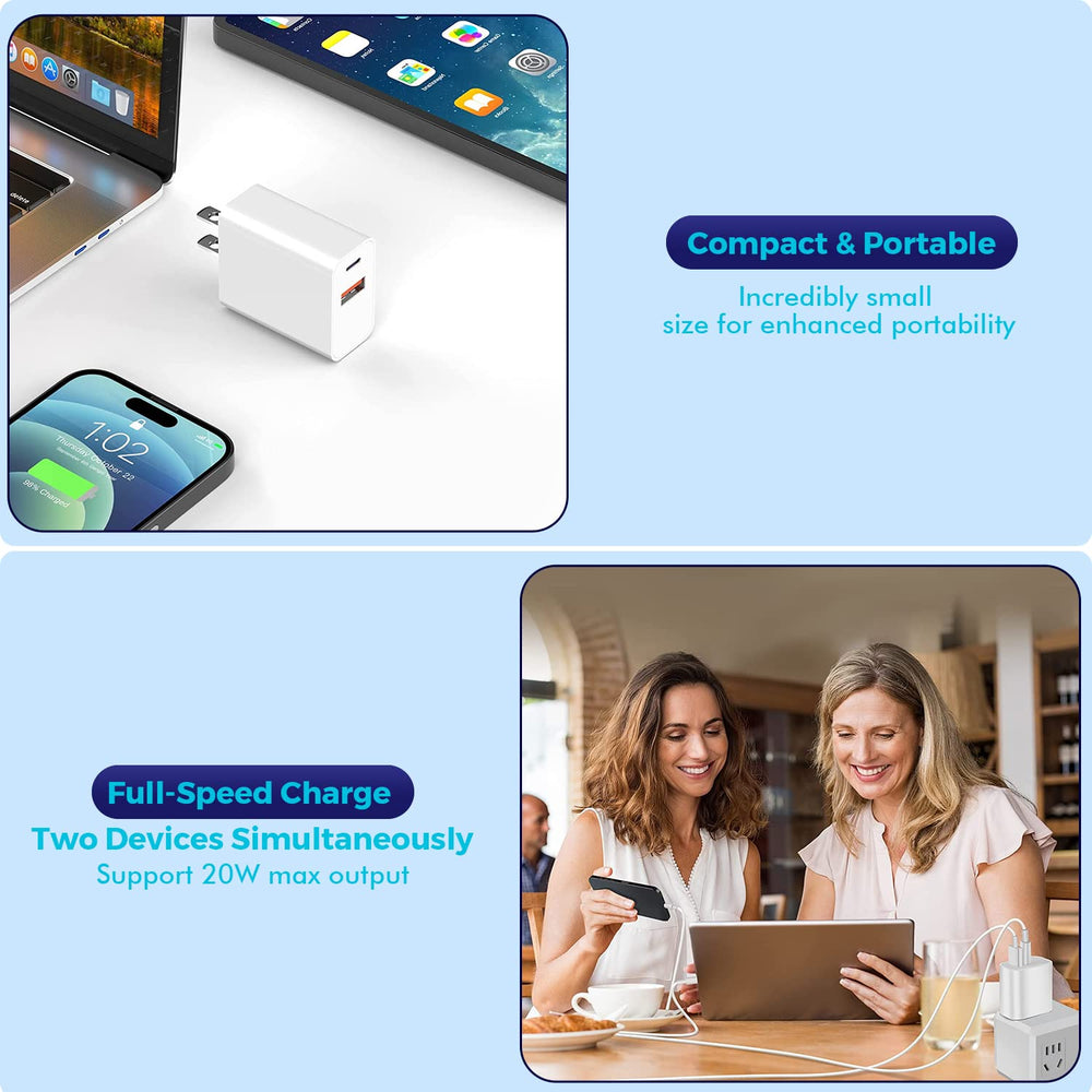 DelTucci box contents image displaying two chargers included
