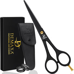 DEMAXA professional hair scissors 6.5 inch blades for precise salon cuts.