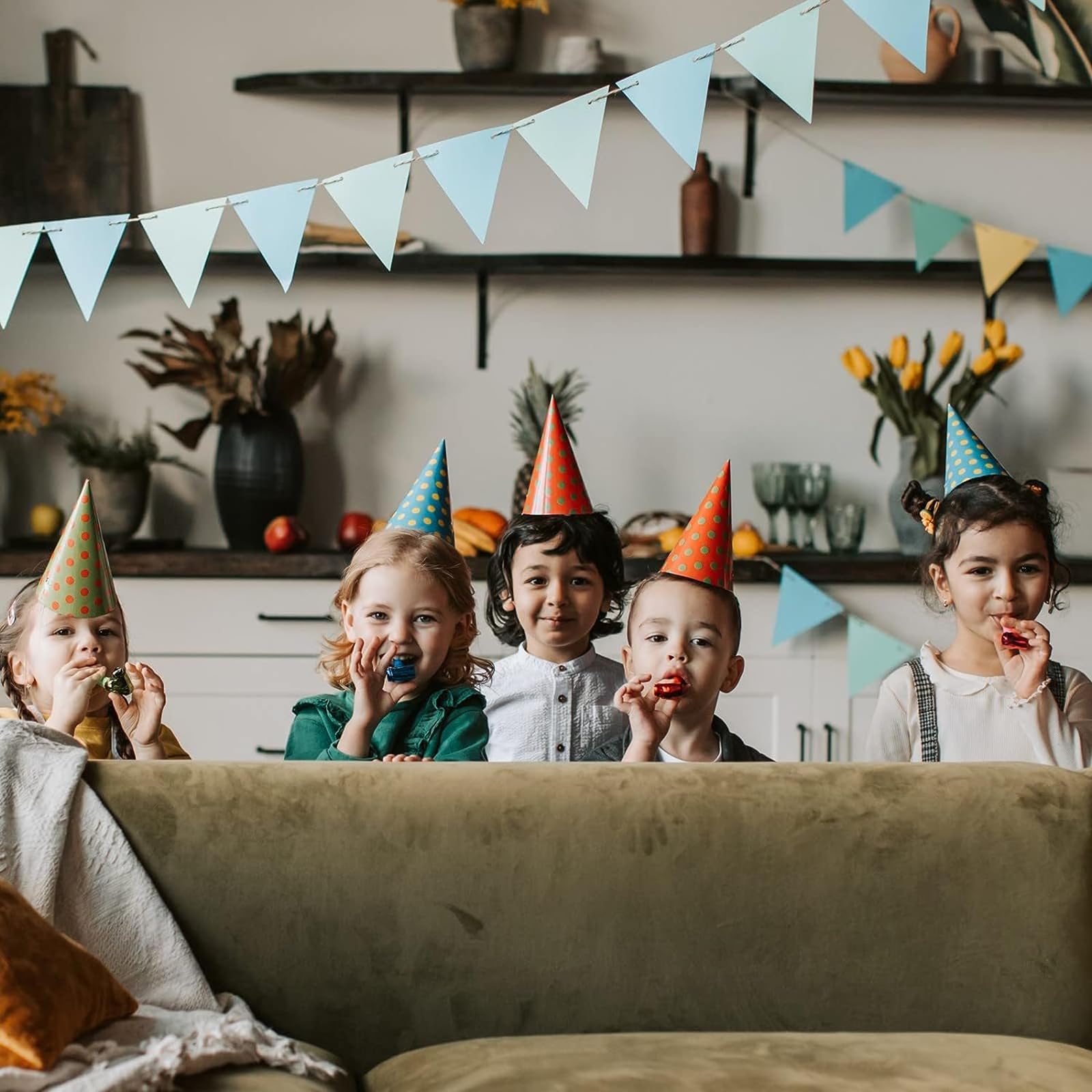 DEMOCRATIDO 25-pack bright colors enhance celebrations like weddings and birthdays.