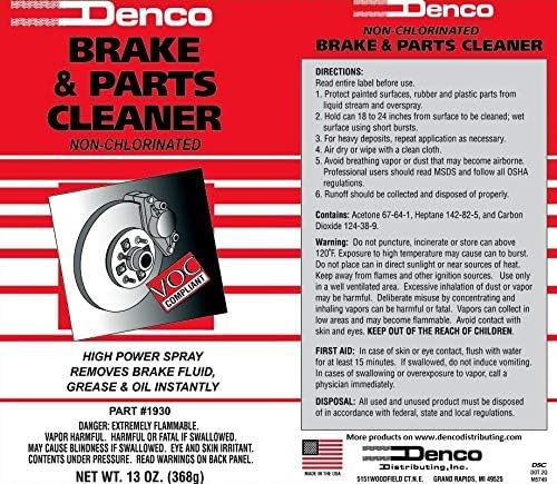 DENCO 1930 no-harmful-chemicals-claim conveys safer-use impression.