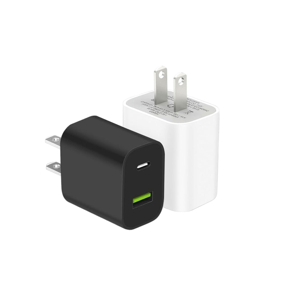 DENGWENQIANG dual-port 20W USB-C charger powers iPhone quickly at home