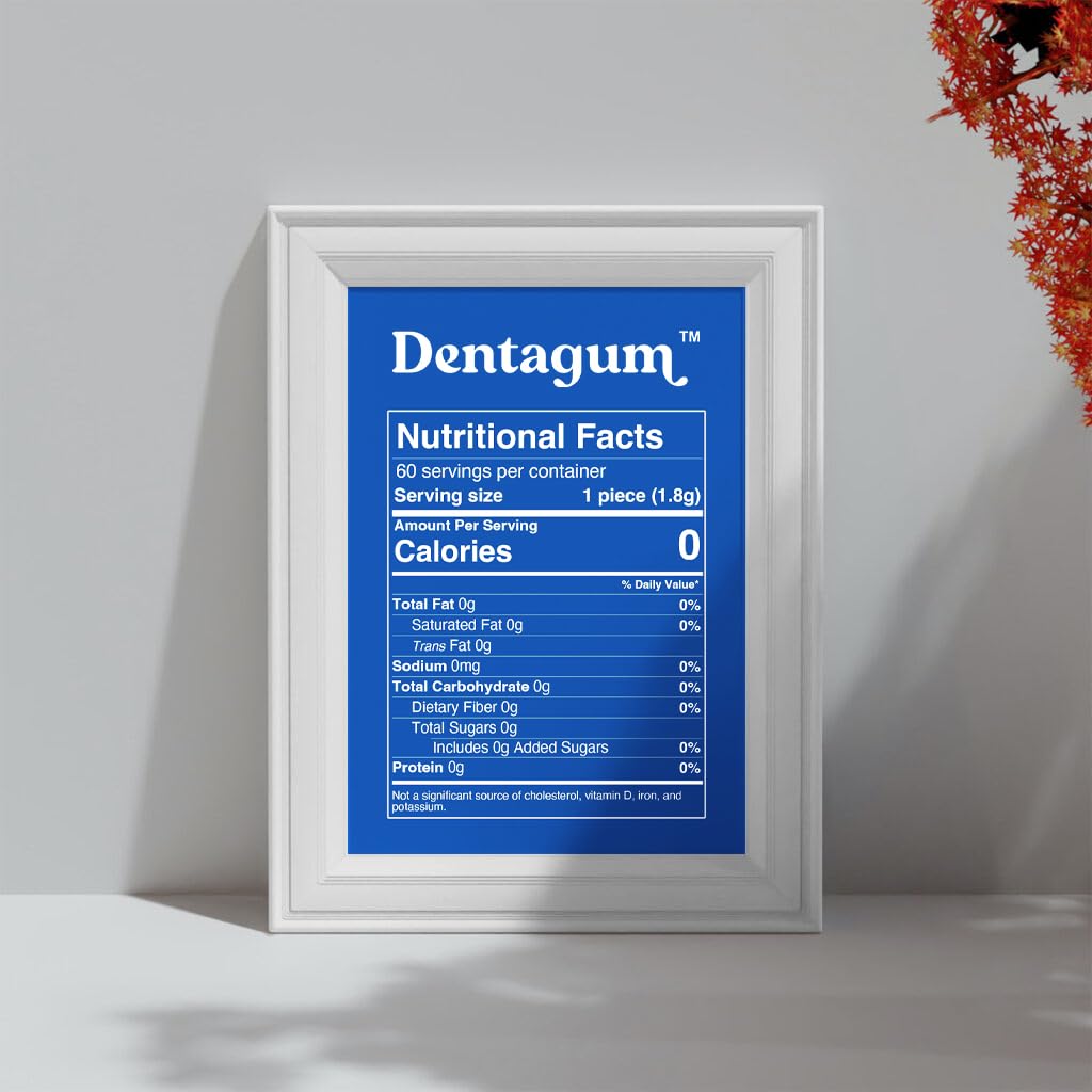 Dentagum 60-piece pouch offers convenient on-the-go oral care.