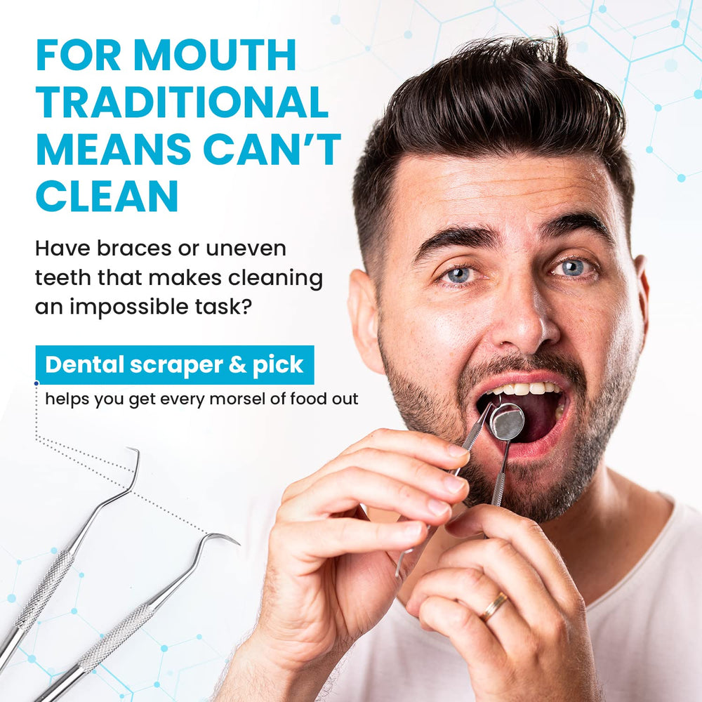 Dental Duty Aqua tooth pick for targeted plaque disruption