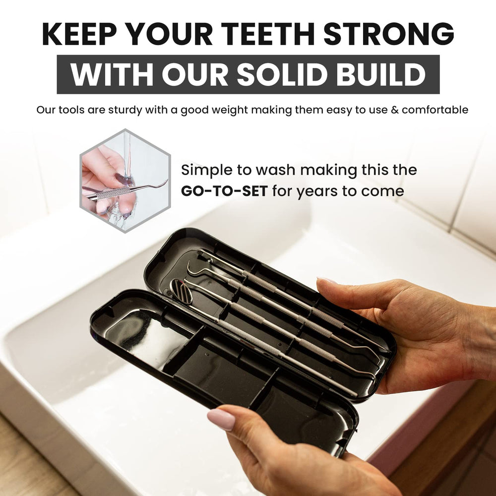 Dental Duty stainless steel tools feel sturdy and durable