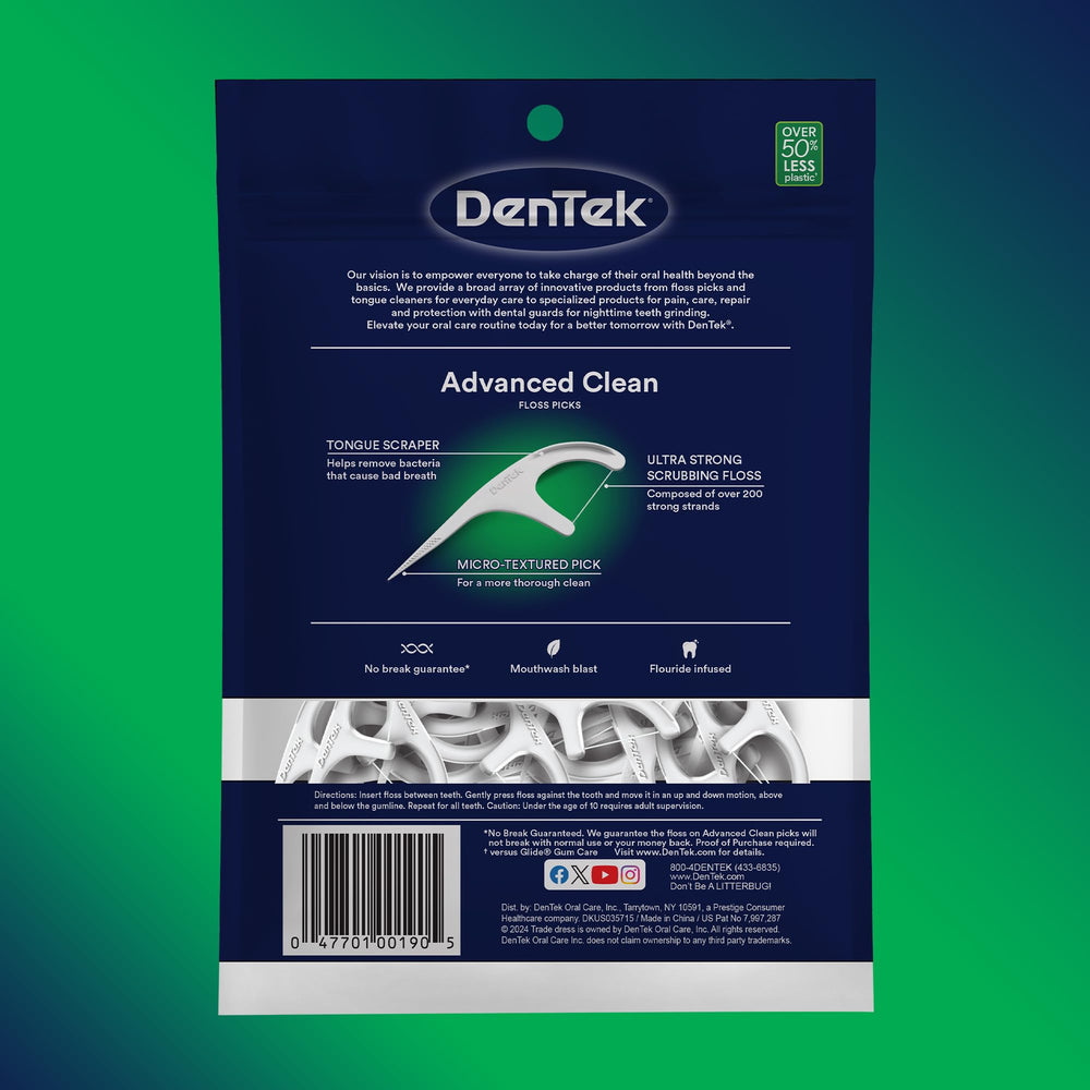 DenTek six-pack pack designed for on-the-go dental care
