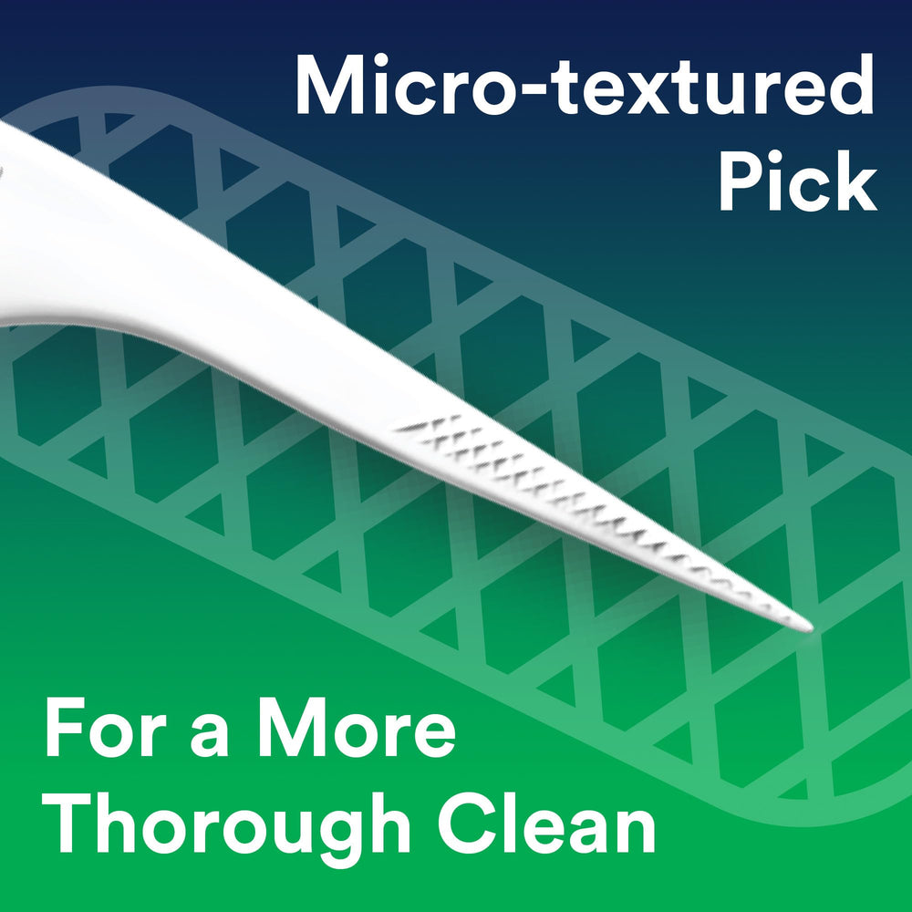 DenTek super-strong floss stays intact on tight teeth