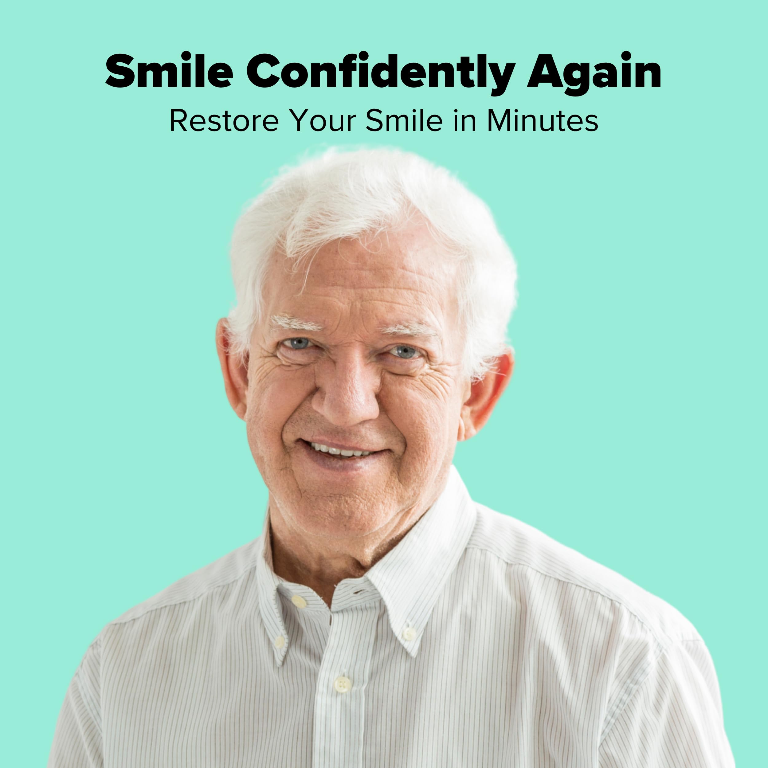 Dentemp denture care kit supports longer-lasting comfort and fit.