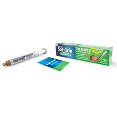 Denture with Sof-Grip delivering a snug, natural feel for daily wear
