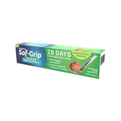 Sof-Grip syringe applying reliner for a clean, mess-free experience