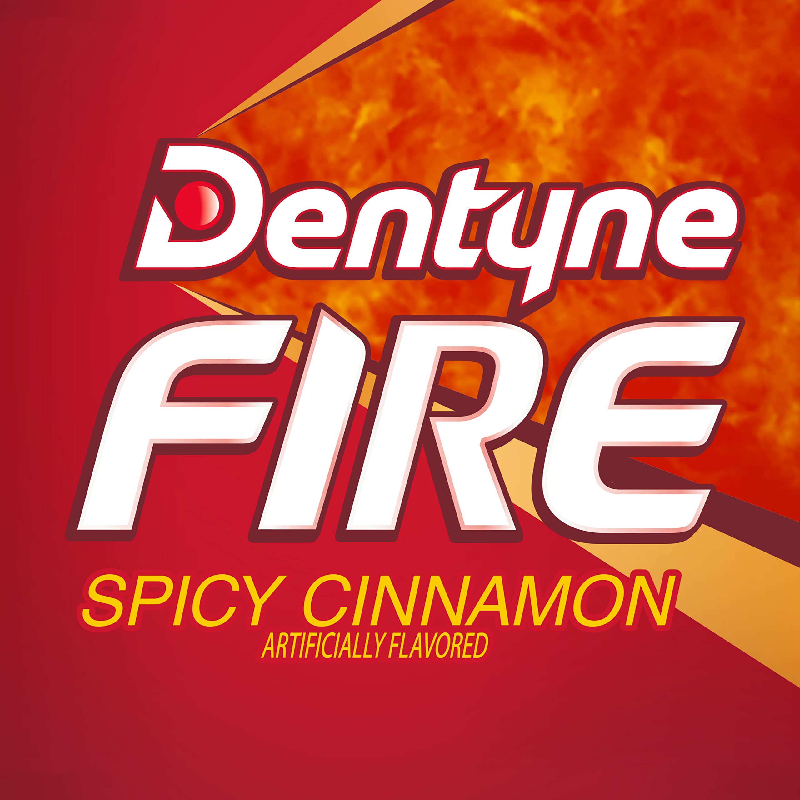 Dentyne Fire Spicy Cinnamon travel-friendly pack for on-the-go freshness