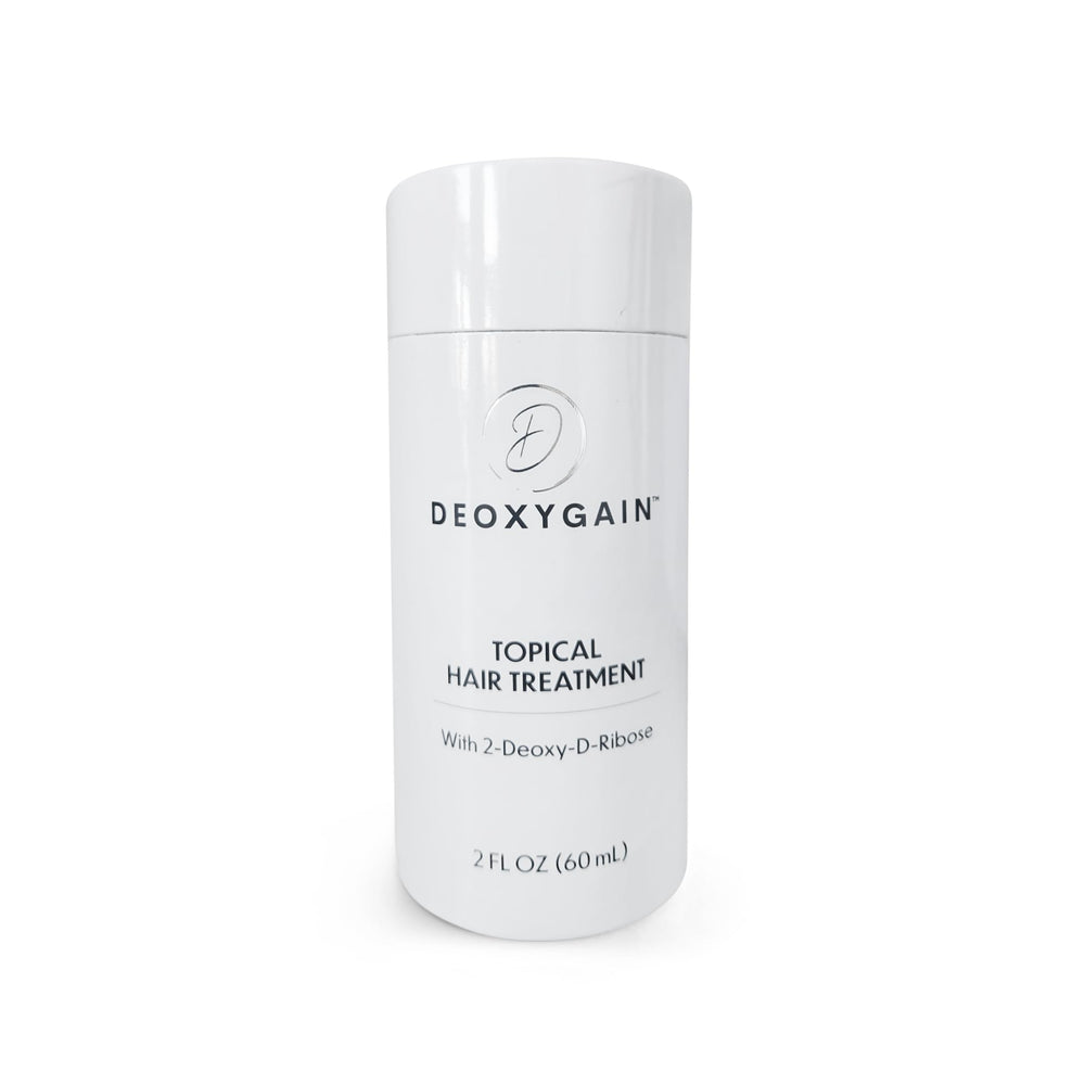 Deoxygain 2oz bottle indicating a roughly 30-day supply