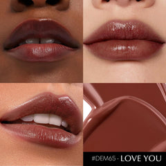 Depuplum Berry Lipstick with 24-hour-like hydration on lips