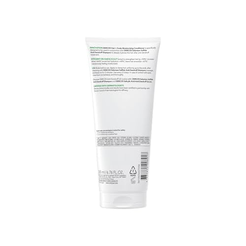 Dercos post-dandruff routine with conditioner step