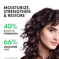 Dercos scalp care application demonstrated on the scalp