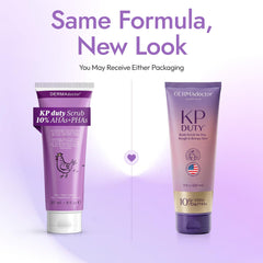 DERMAdoctor KP Bump Eraser beads texture indicating gentle exfoliation for KP areas.