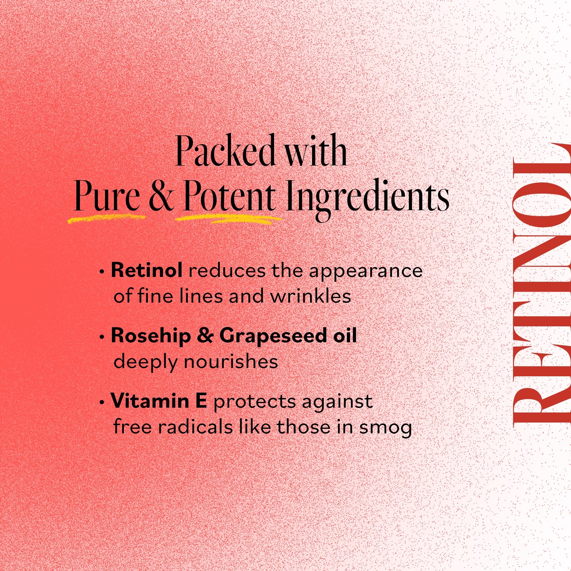 Derma E Rosehip Oil presence indicates skin revival and softness.